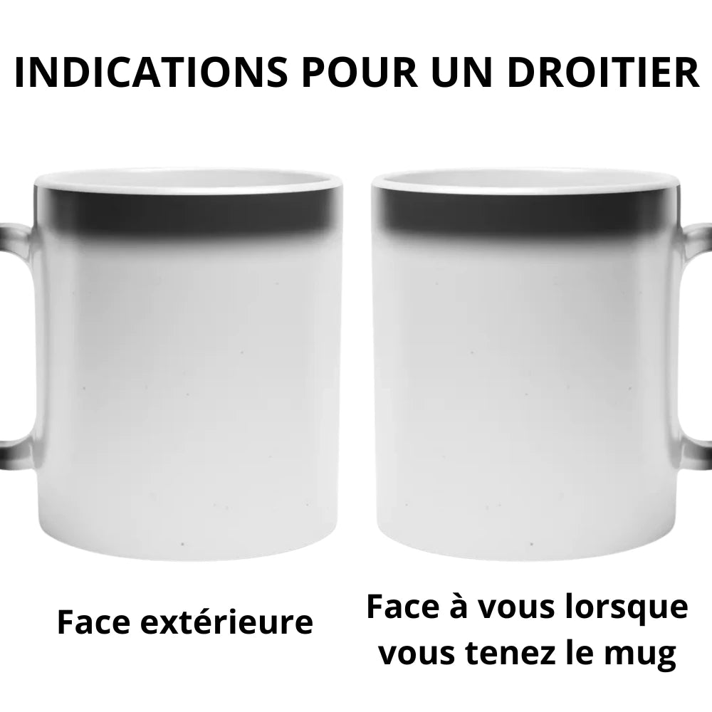 Tasse magique personnalisée